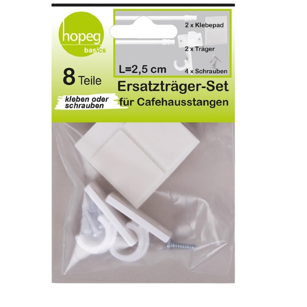 Ersatztr&auml;ger-Set 2,5 cm f&uuml;r Caf&eacute;hausstangen