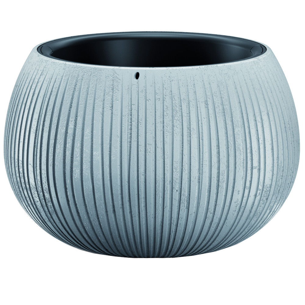 Prosperplast Blumentopf Beton Bowl &Oslash; 37 cm mit Einsatz