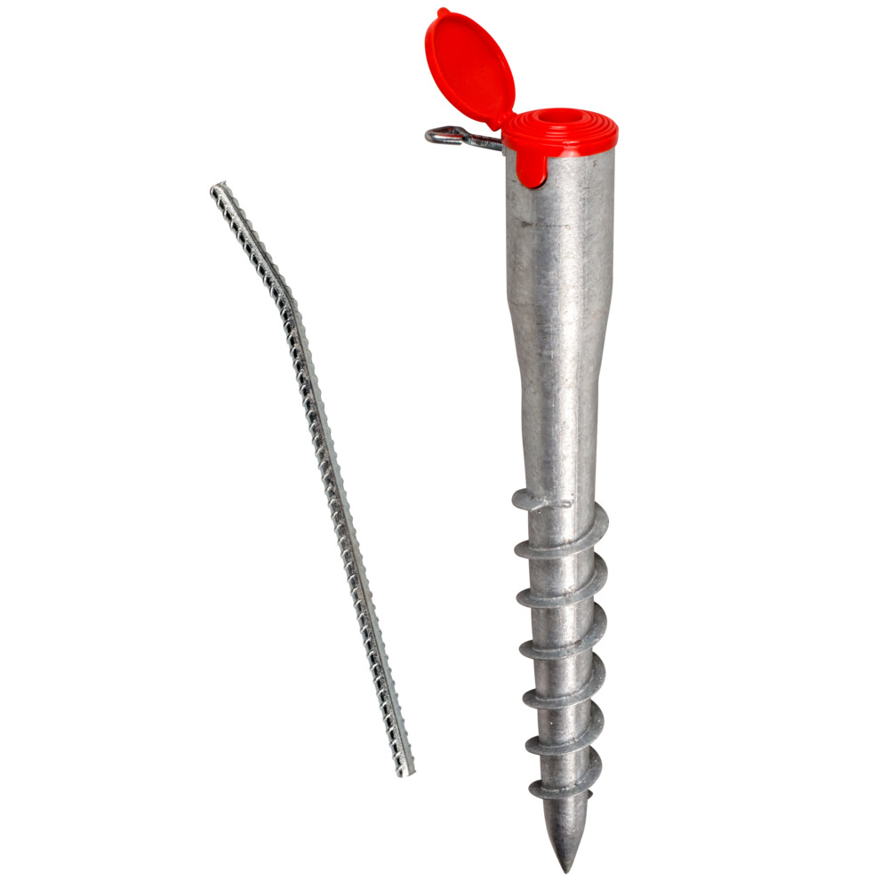 Einschraub-Bodenh&uuml;lse 9 teilig mit 5 Reduzierh&uuml;lsen