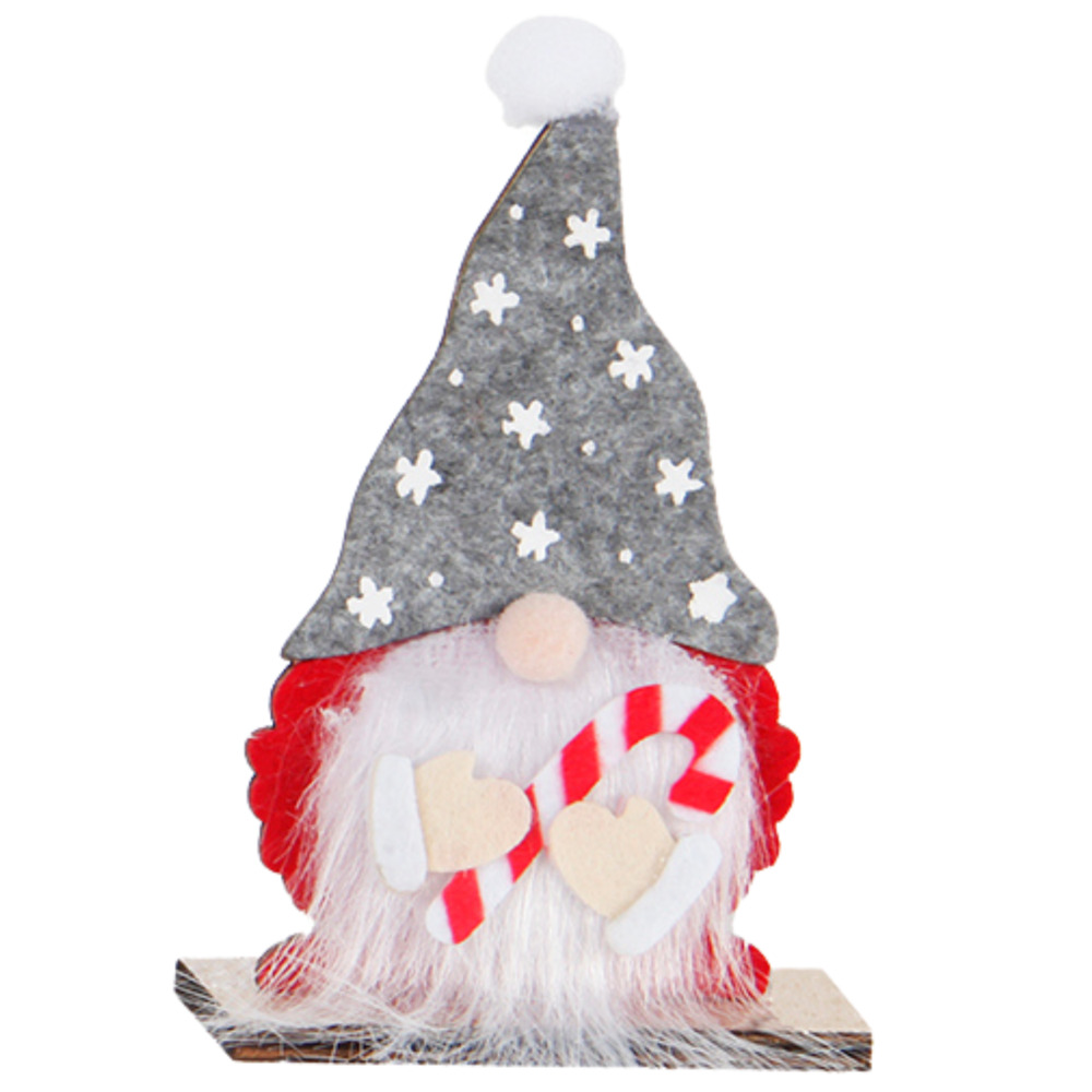 Standdeko Zwerg 12 cm aus Filz in verschiedenen Ausf&uuml;hrungen image number 3