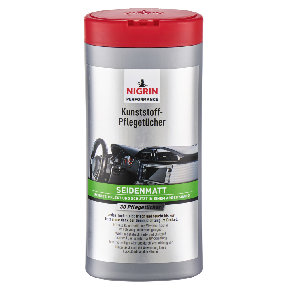 Nigrin Kunststoff-Pfleget&uuml;cher seidenmatt