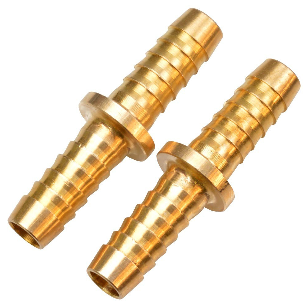 G&uuml;de&reg; Druckluft Schlauchverbindung 9 mm 2 St&uuml;ck aus Messing mit T&uuml;lle