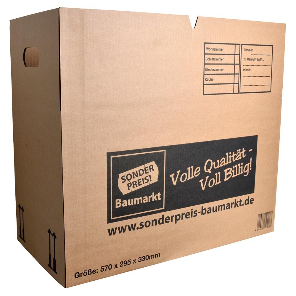 B&uuml;cherkarton, 570 x 295 x 330 mm image number 1