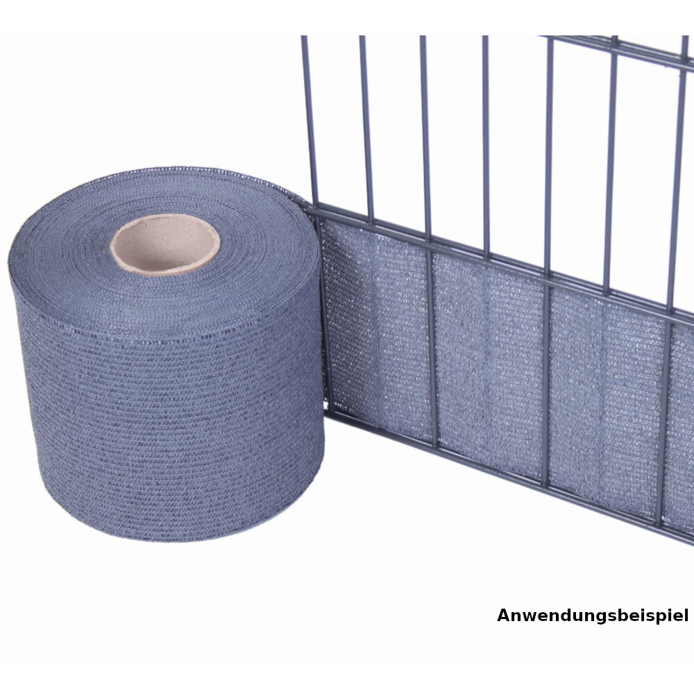 Zaun-Sichtschutz 35 m x 19 cm anthrazit mit 80 % Schattierung image number 1