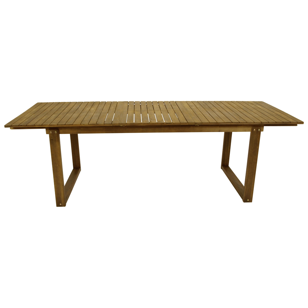 Ausziehtisch 180/240 x 100 cm Akazie