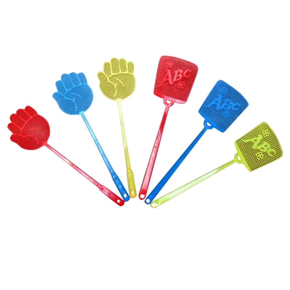 Fliegenklatsche Kunststoff, farblich sortiert