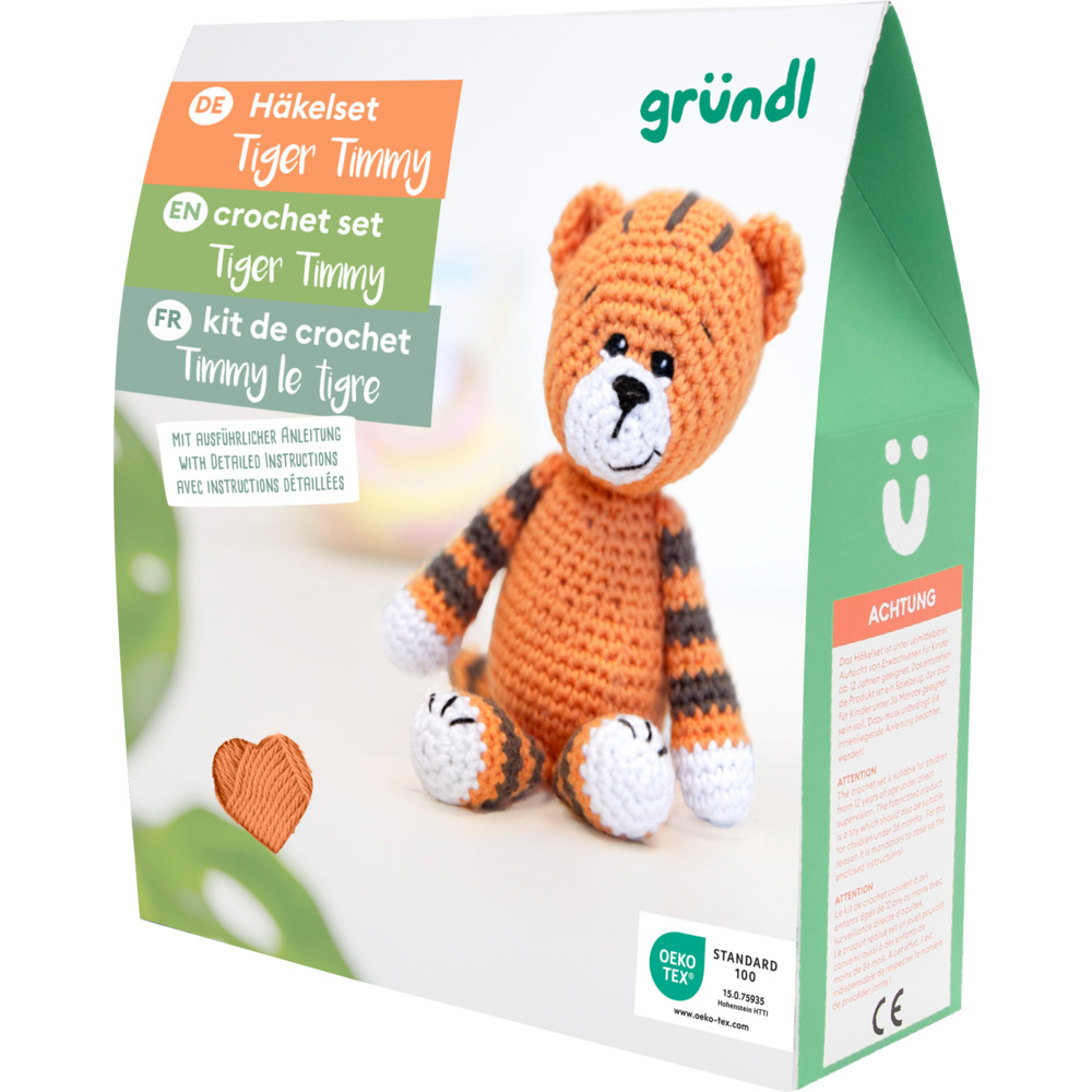 H&auml;keltier DIY-Set Tiger Timmy