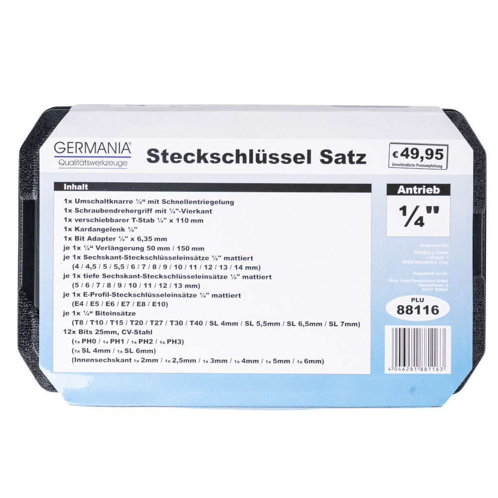 GERMANIA&reg; Steckschl&uuml;sselsatz 58-teilig mit Koffer image number 3