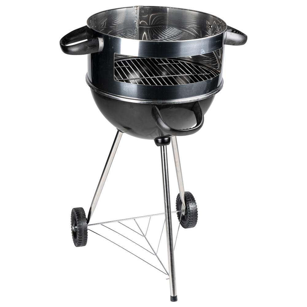 Kugelgrill "Margherita" fahrbar Metall Pizzastein image number 3