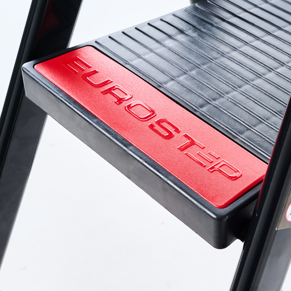 Haushaltsleiter Stahl 4-stufig, 150 kg Traglast  image number 3