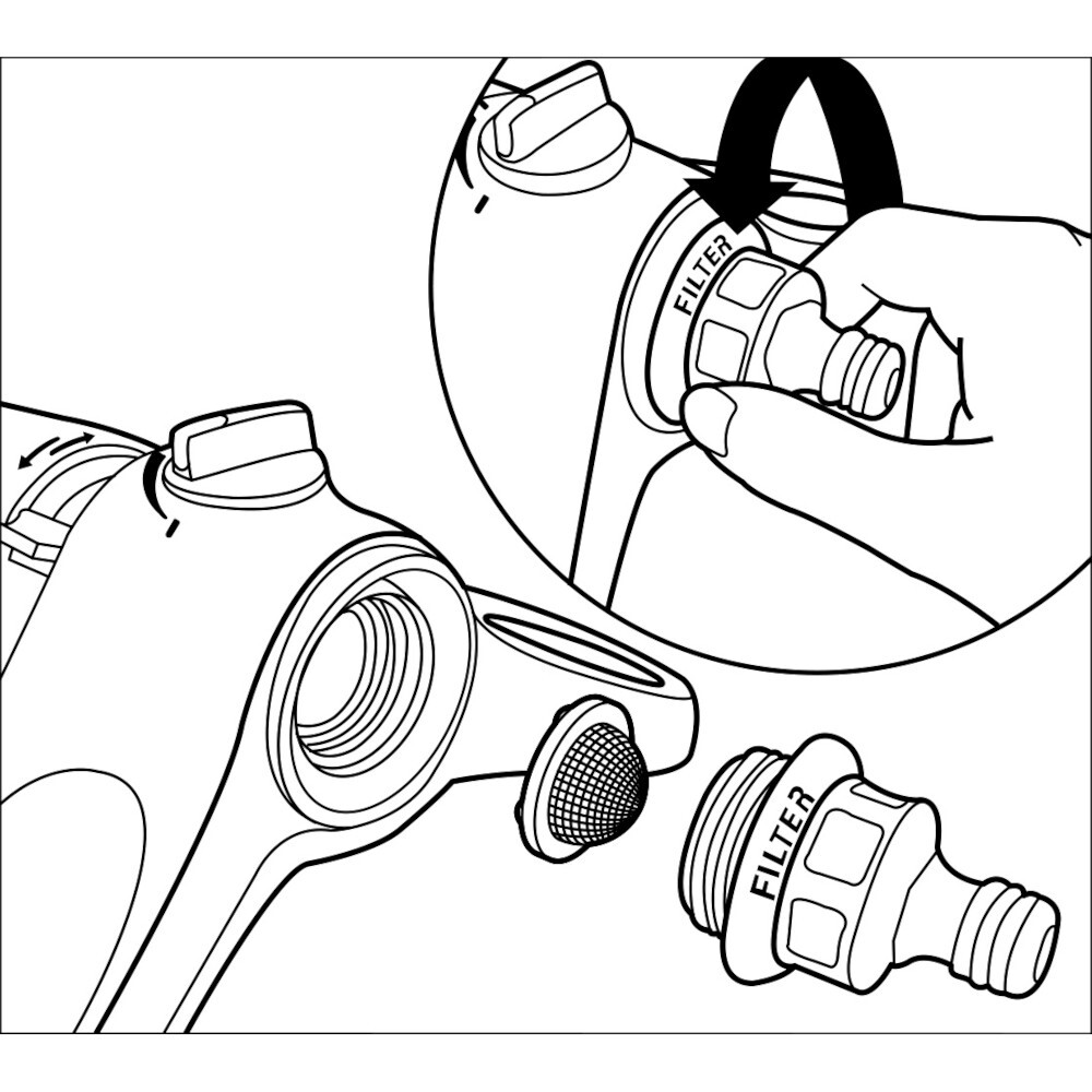 Viereckregner AquaZoom M image number 12