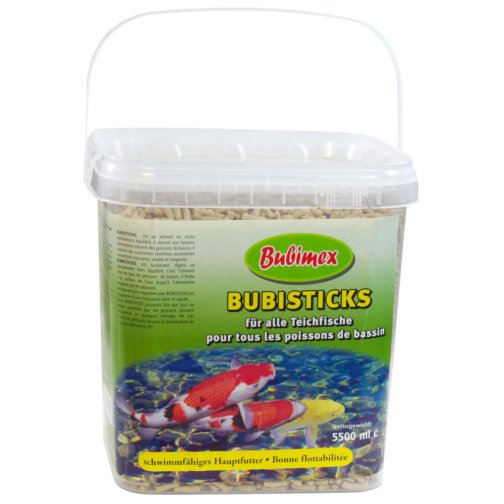 Bubisticks Teichsticks Spezial-Fischfutter 10,5 Liter