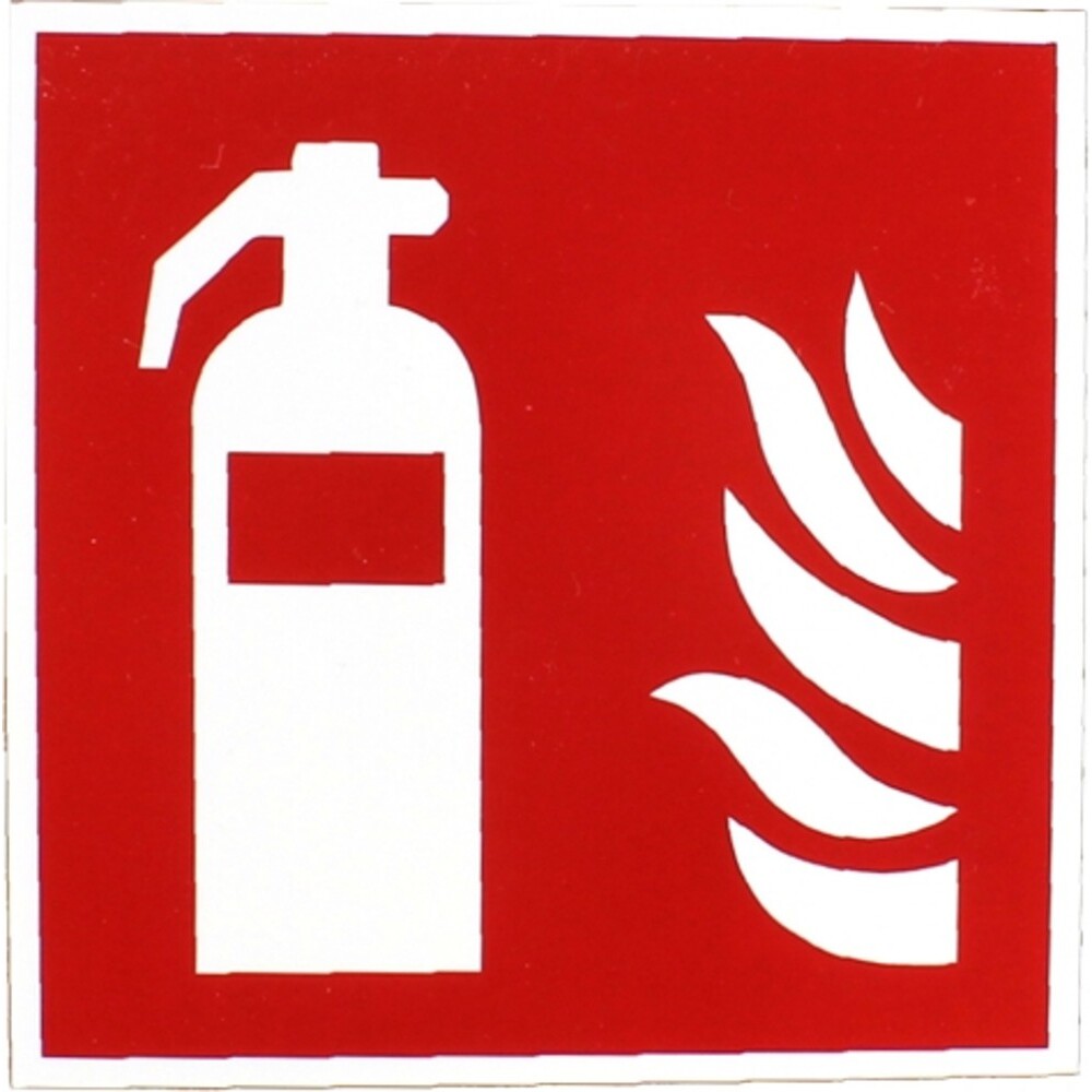 Feuerl&ouml;scher Schild 150 x 150 mm
