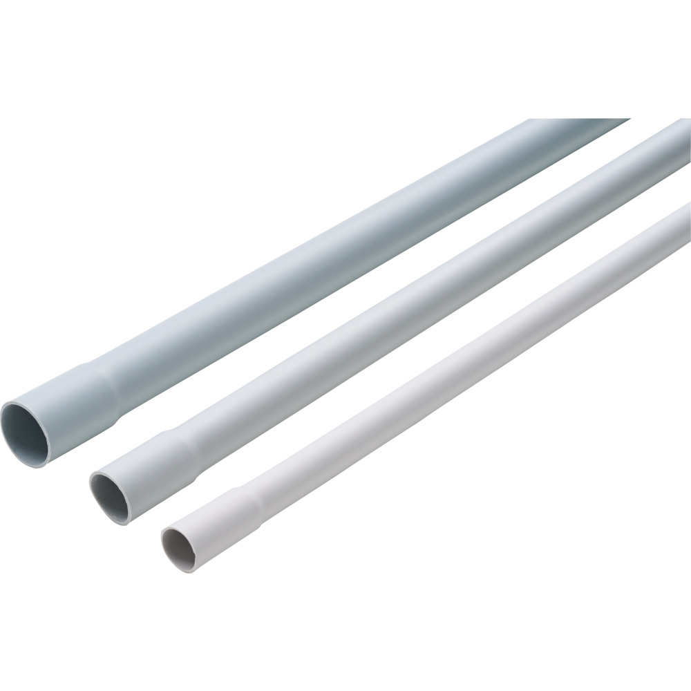 Elektro Isolierrohr EN25 2 m, grau, starr image number 2