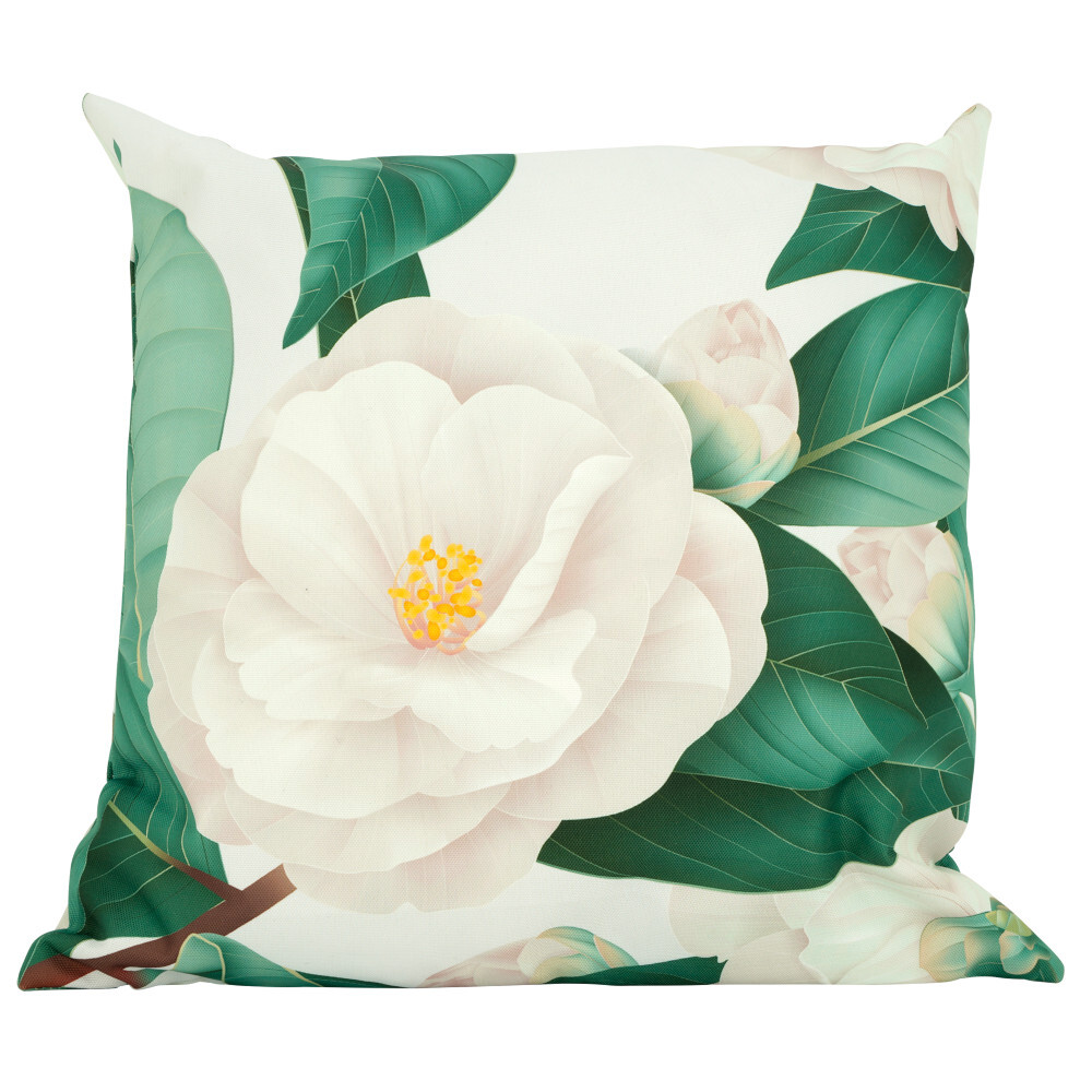 Zierkissen Outdoor White Flower