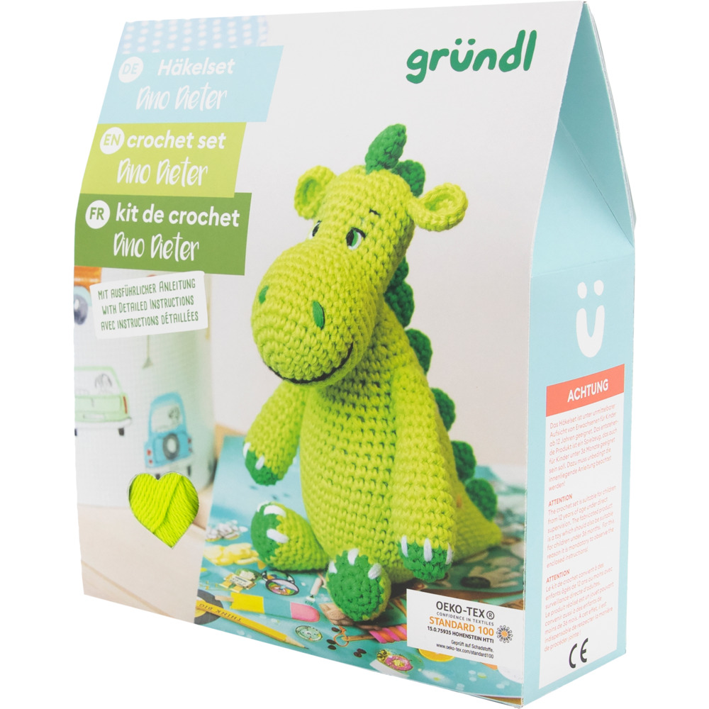 H&auml;keltier DIY-Set Dino Dieter