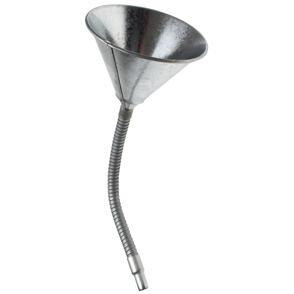 Einf&uuml;lltrichter Metallausf&uuml;hrung mit Sieb