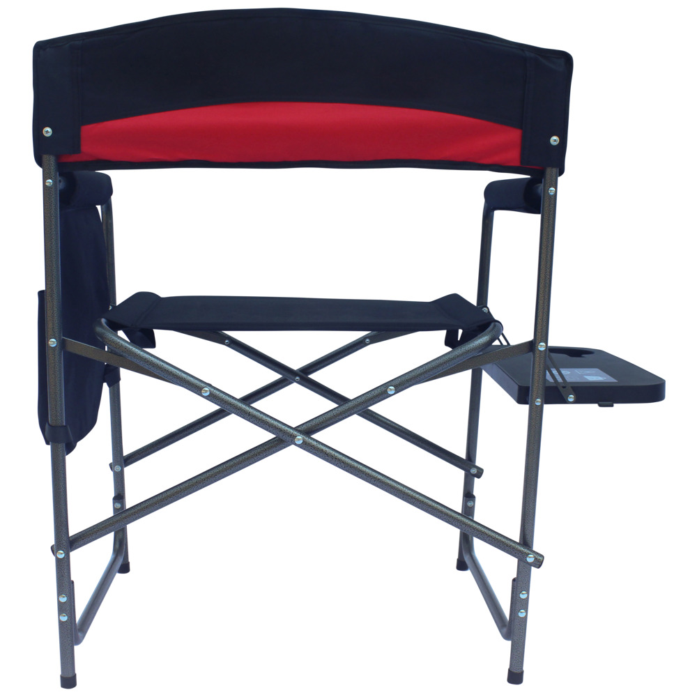 Comfort Camping Sessel XXL 50 x 63 x 83 cm Schwarz-Rot image number 3