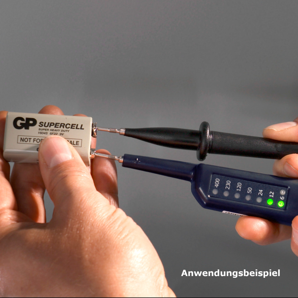 Spannungspr&uuml;fer 2-polig 6-400 V image number 1