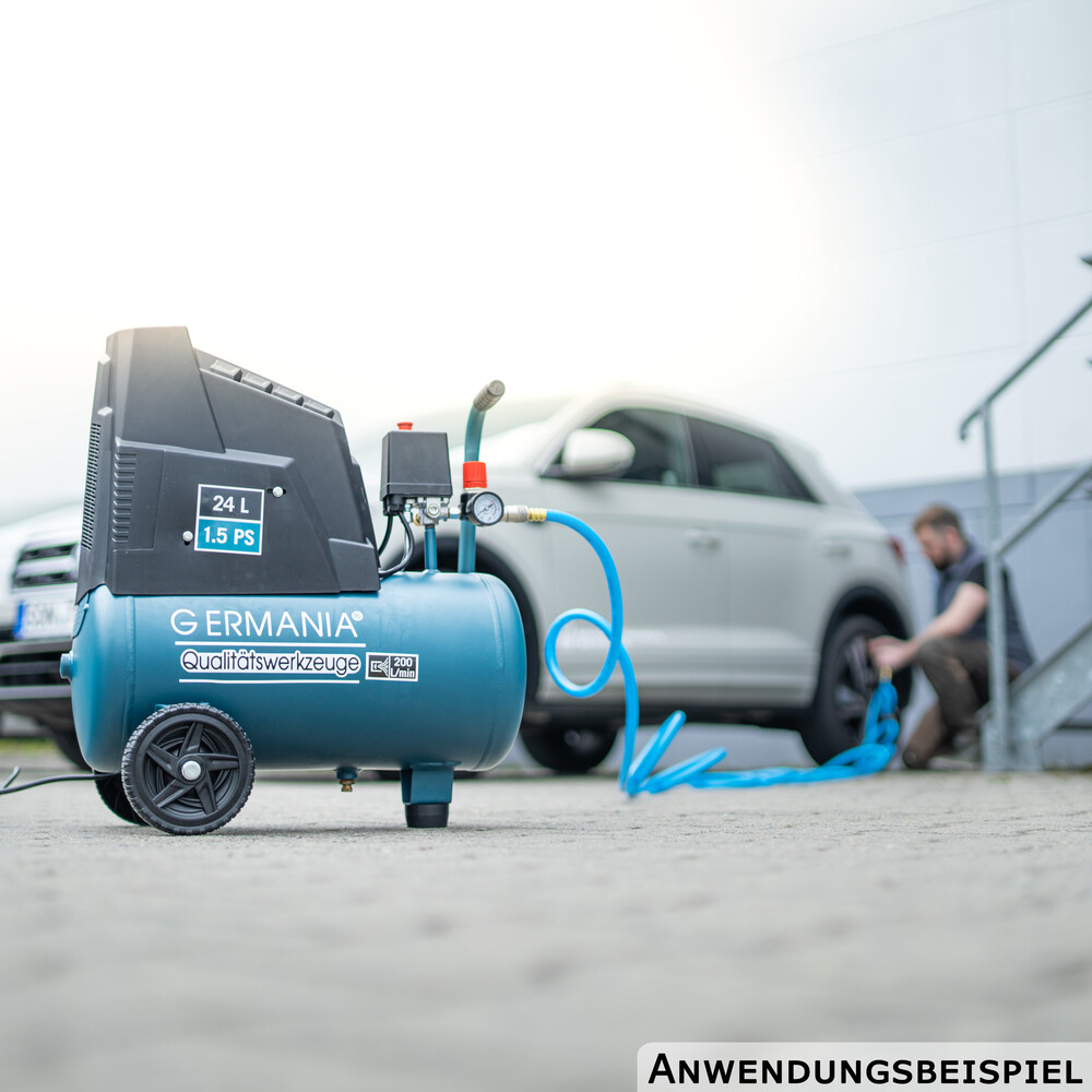 GERMANIA&reg; Kompressor Typ 190/08/24, &ouml;lfrei, 24 Liter, 8 bar image number 9