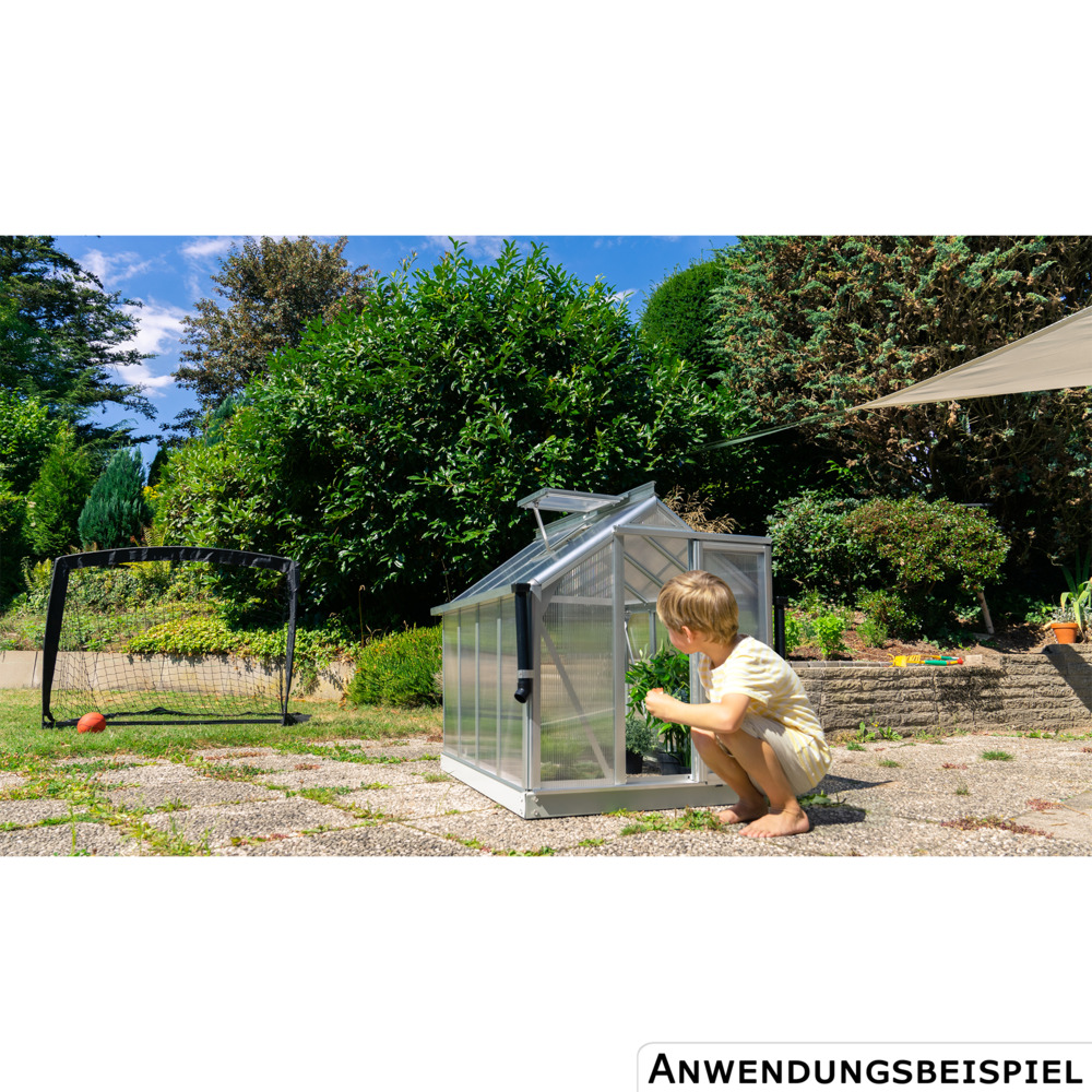 Vitavia Minigew&auml;chshaus ''Merlin'' Alu eloxiert HKP image number 6