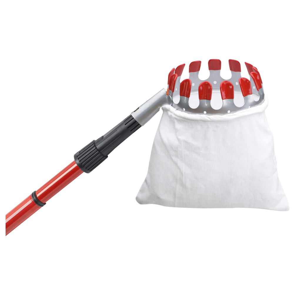 Obstpfl&uuml;cker &Oslash; 13 cm mit Teleskopstiel max. 3 m