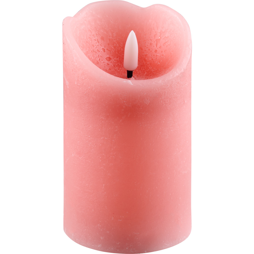 LED-Kerze Echtwachs flackernd 12,5 cm, Farbauswahl image number 1