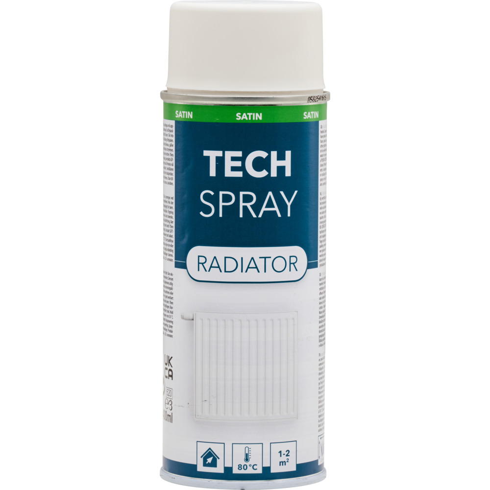 Heizk&ouml;rperlack Tech Spray 400 ml satin in wei&szlig;