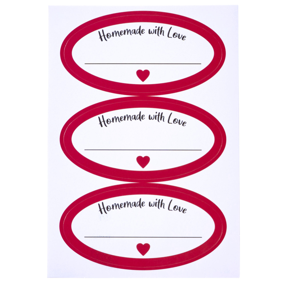 Einmach-Etiketten 30 St&uuml;ck 30 x 60 mm selbstklebend image number 6