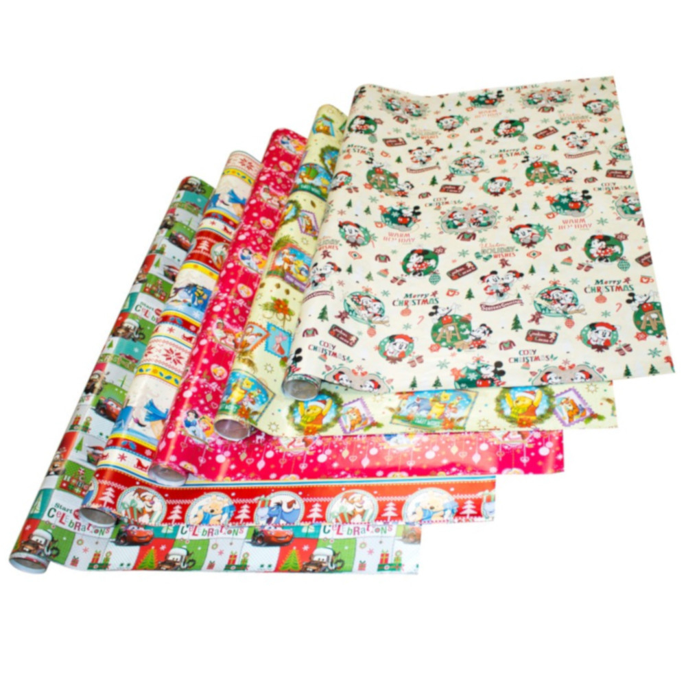 Geschenkpapier Disney Weihnachten, 200 x 70 cm