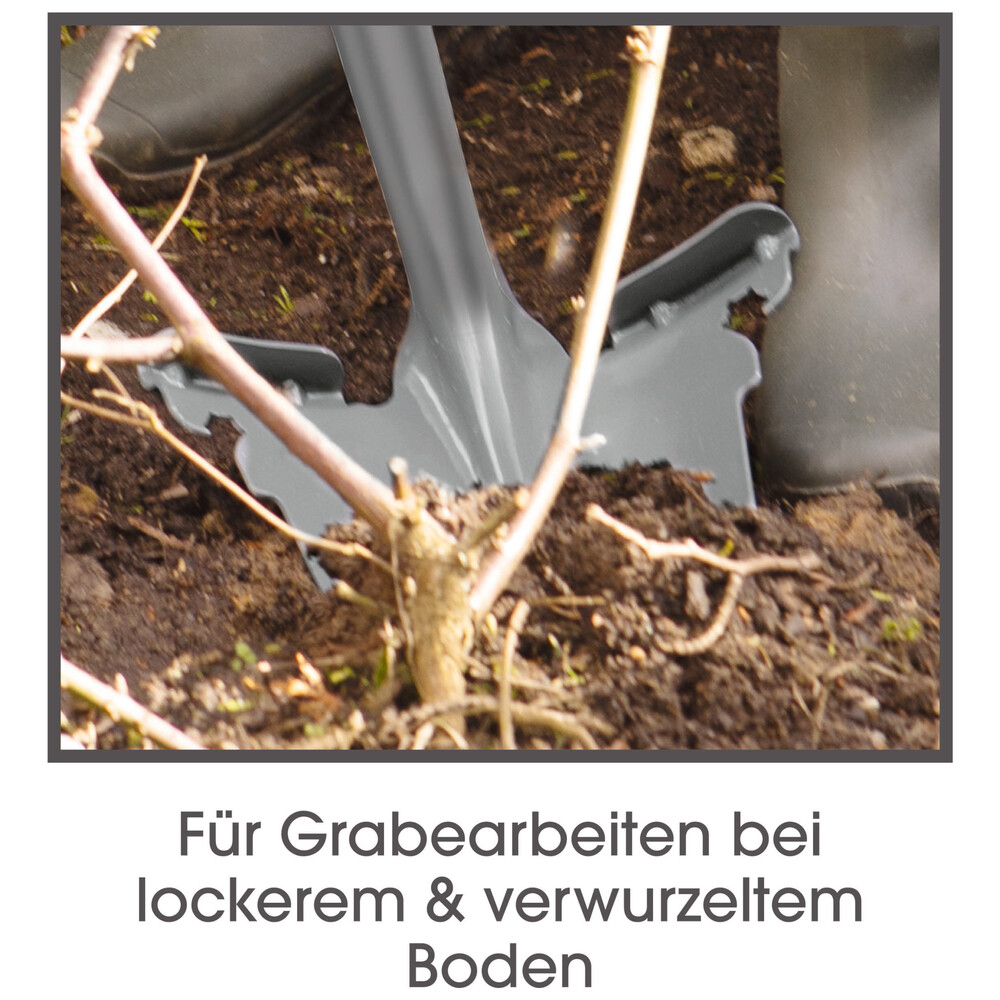 Wurzelspaten mit S&auml;gez&auml;hnen 114 cm image number 8