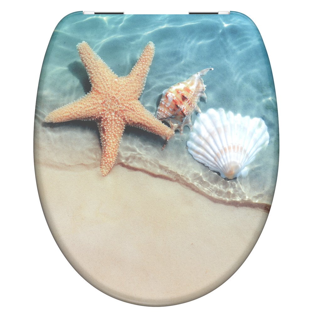 WC-Sitz Duroplast mit Absenkautomatik Beach