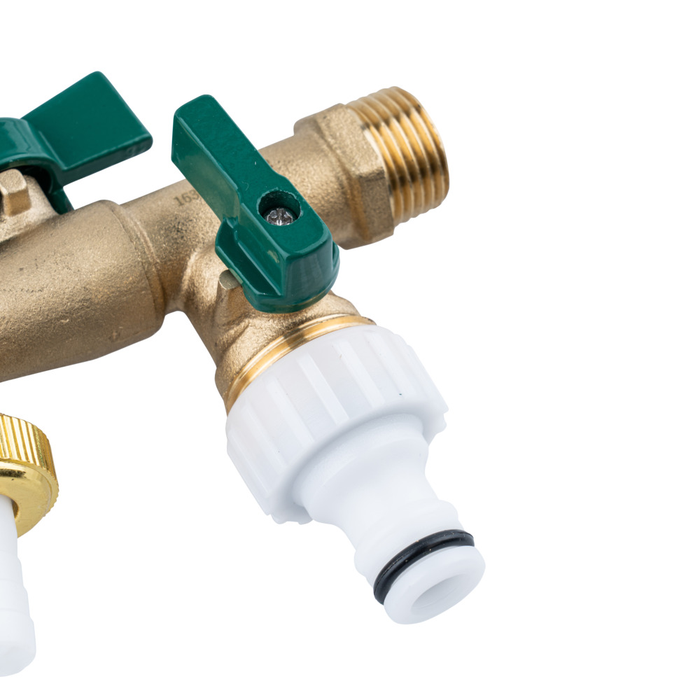 WaterPro 1/2 Zoll Zweiwege-Kugel-Auslaufventil image number 1