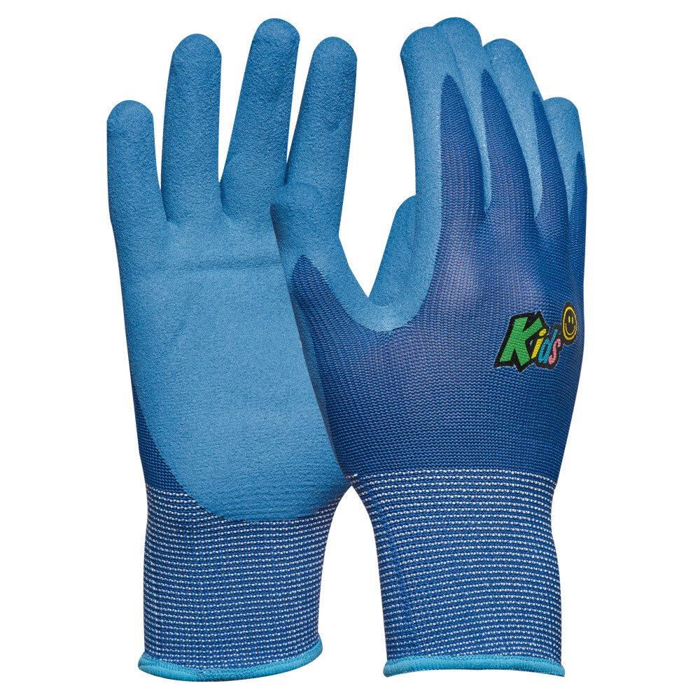 Gartenhandschuhe Kids Gr&ouml;&szlig;e 5 blau