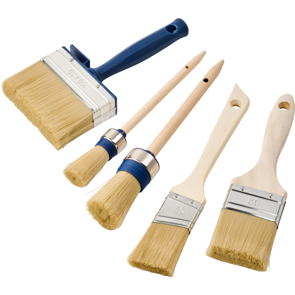 Pinsel Universal Set 5-teilig mit PET Borsten