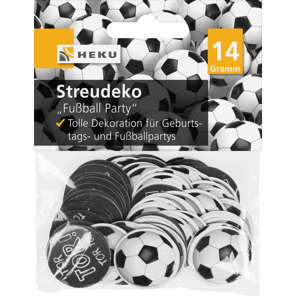 Papp-Streudeko "Fu&szlig;ball-Party" 14 g