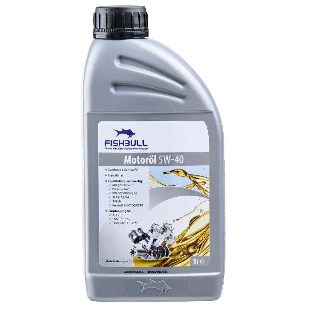 FISHBULL Motor&ouml;l 5W-40 1 Liter image number 1