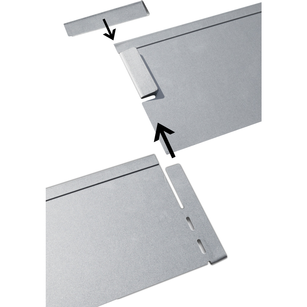 Rasenkante 5 St&uuml;ck 1 m x 13 cm Metall image number 1