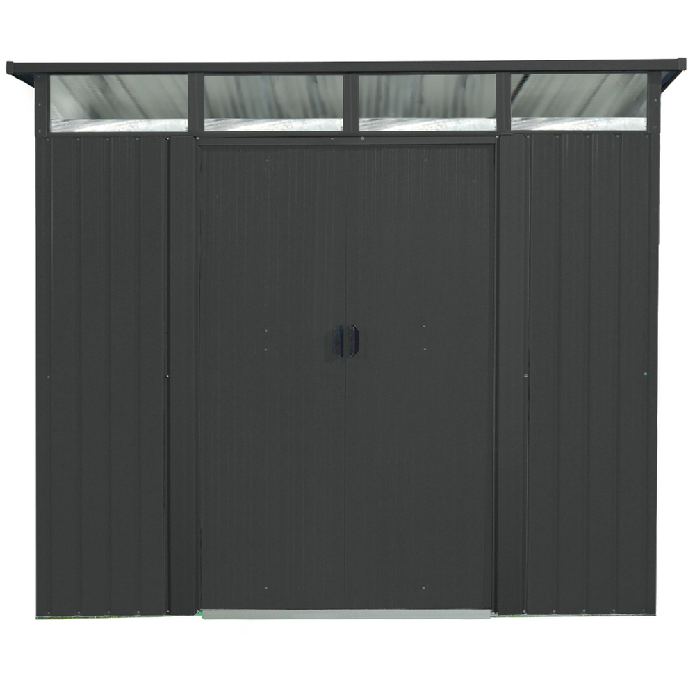 PERGART&reg; Ger&auml;tehaus "L&uuml;beck 89" 224 x 267 x 203 cm anthrazit matt image number 1