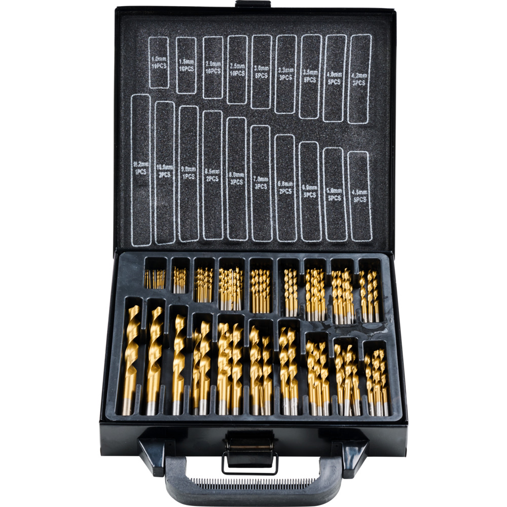 HSS-Bohrer-Set 90-teilig Kernlochbohrer Nietenbohrer image number 3