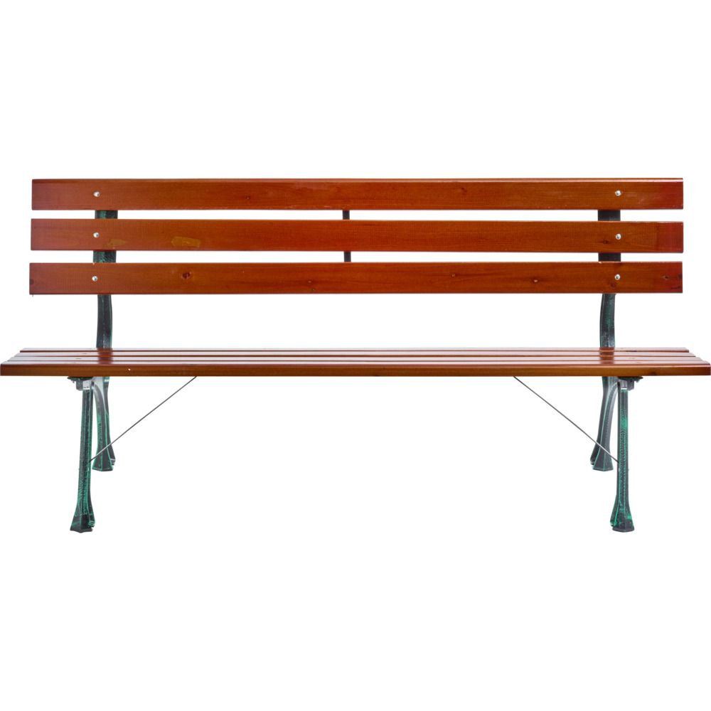 Parkbank 3-Sitzer aus Tannenholz image number 1