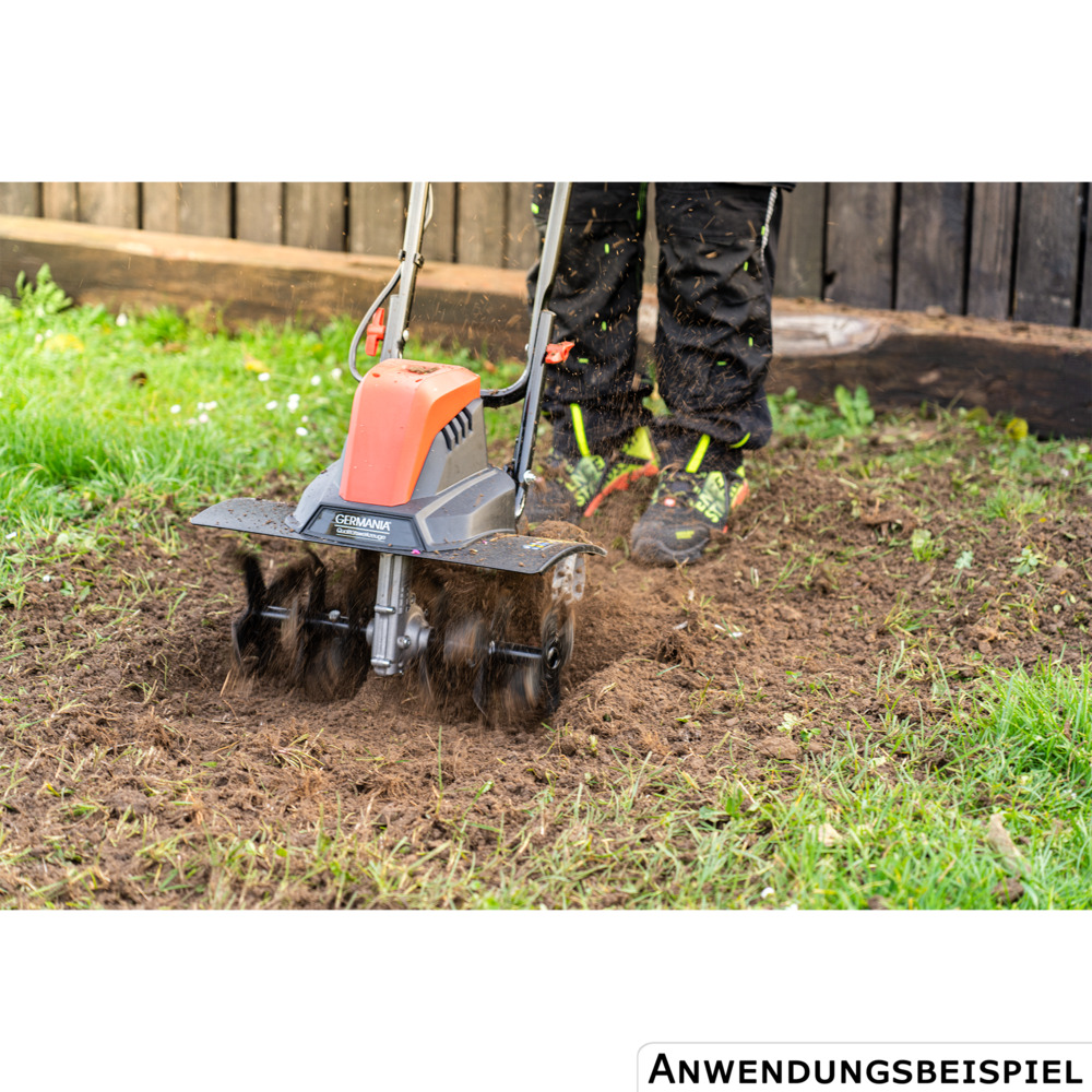 GERMANIA&reg; Motorhacke 1500 W klappbar mit 24 Messern image number 9