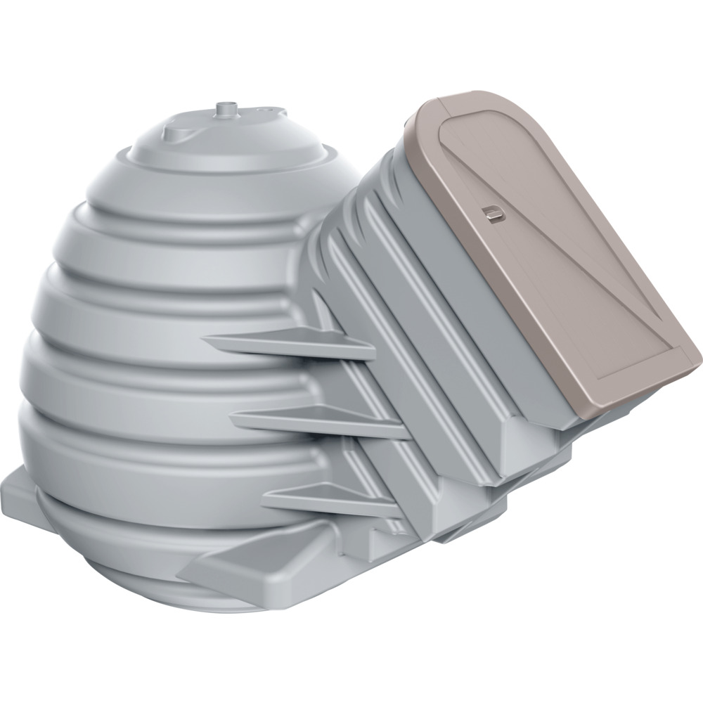 Prosperplast Erdkeller OVO 7500 Liter Hellgrau