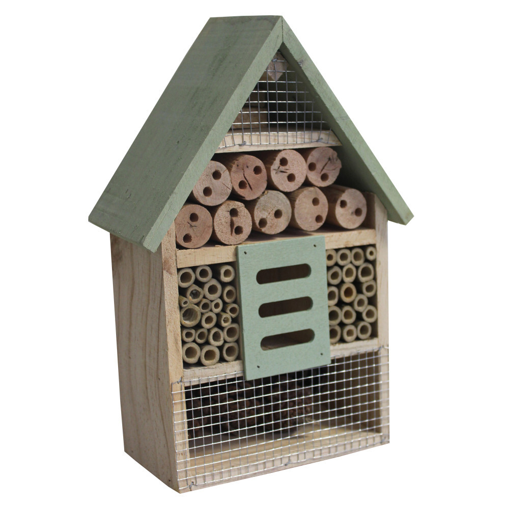 Insektenhotel in verschiedenen Farben 20 x 9 x 30 cm