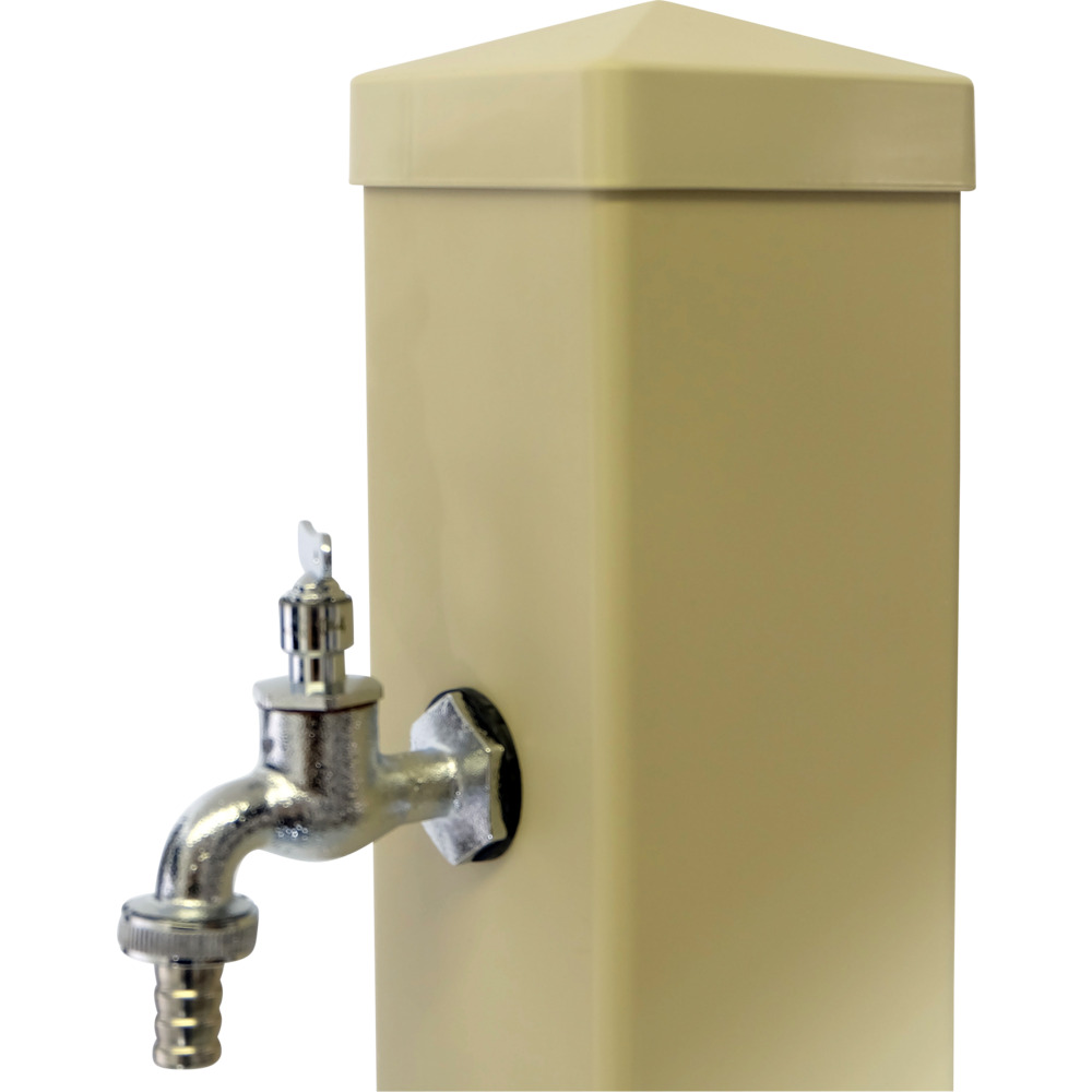 Gartenzapfs&auml;ule in Sandbeige image number 1