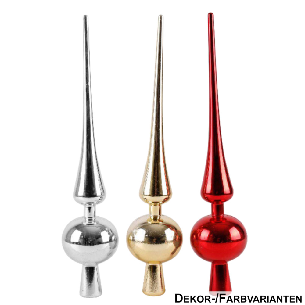 Weihnachtsbaumspitze 28,5 cm 6-fach sortiert image number 1