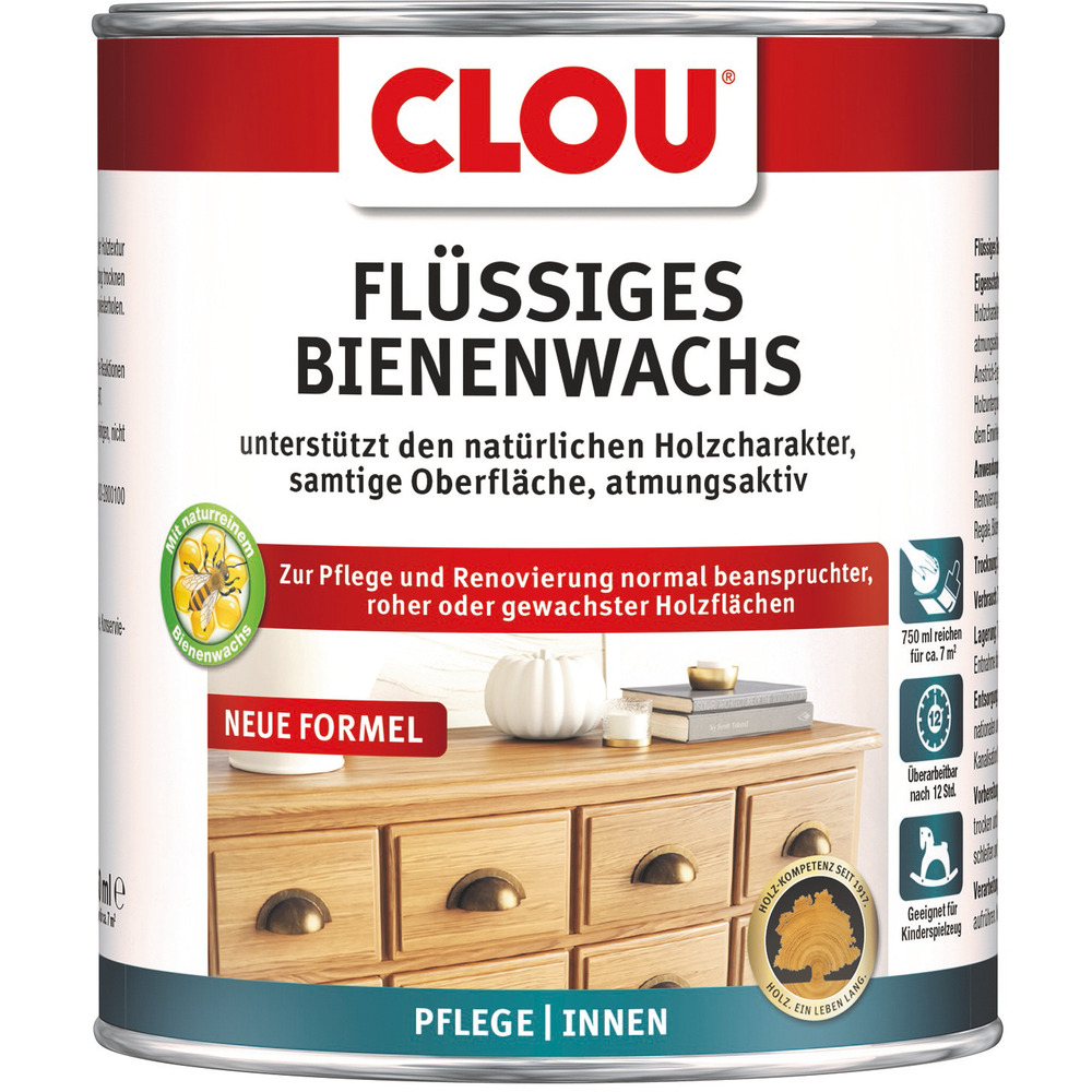 Clou Fl&uuml;ssiges Bienenwachs farblos 750 ml