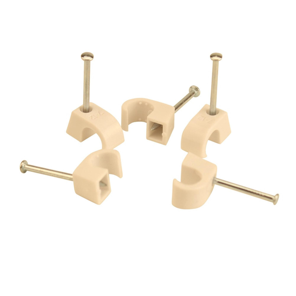 Express-Schellen 7 - 12 mm 50 St&uuml;ck wei&szlig;