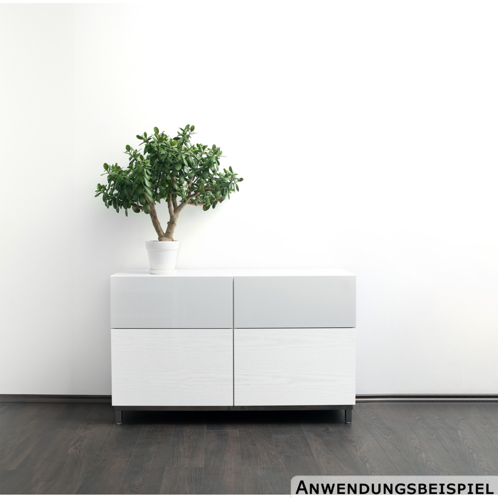 Klebefolie 200x45cm Struktur wei&szlig; Dekofolie Selbstklebefolie M&ouml;belfolie image number 2