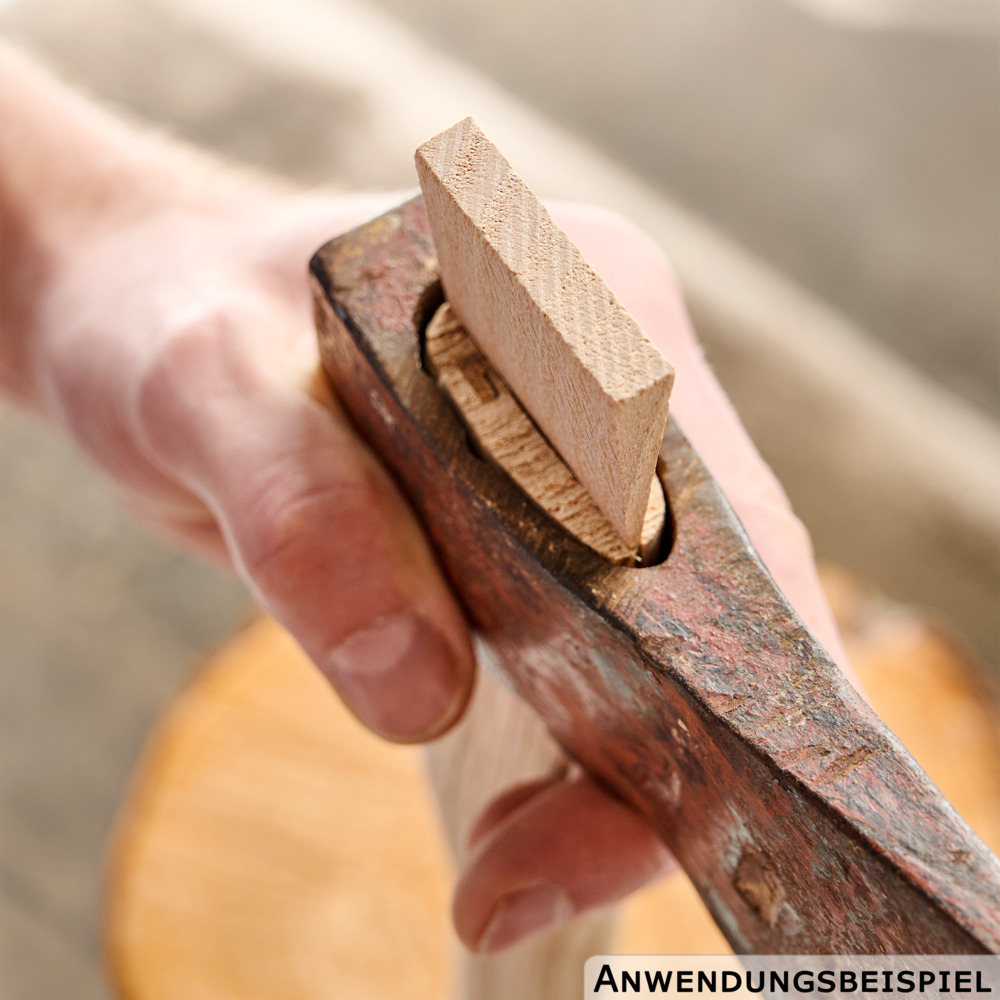 Holzkeil Sortiment 6 St&uuml;ck Axtstiel Beilstiel image number 3
